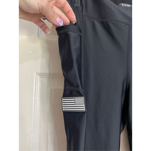 We The People Holsters Leggings Womens Sz 3XL Black Defender Tactical Concealed - Picture 7 of 12